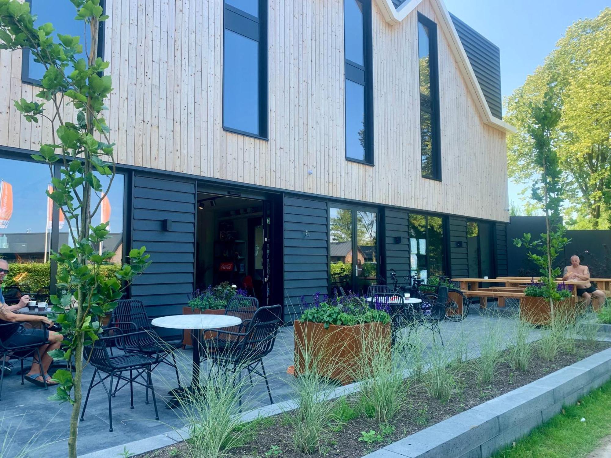 Tiny Haus Auszeit Am See Lathum 外观 照片